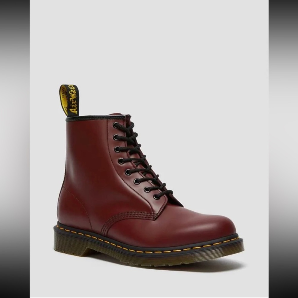 1460 SMOOTH LEATHER LACE UP BOOTS WOMENS Size 6